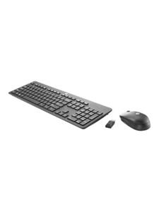HP Slim - Keyboard and mouse set - Zwart