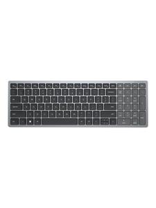 Dell KB740 - Toetsenbord - compact multi device - QWERTY - Pan Noords - Titan Grijs - Toetsenbord - Noords - Grijs