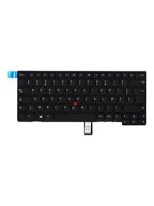 Lenovo  notebook replacement keyboard - French - Notebook replacement keyboard - Frans - Zwart