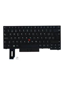 Lenovo  notebook replacement Toetsenbord - with Trackpoint UltraNav - Swiss - Zwart - Notebook replacement keyboard - Zwitsers - Zwart