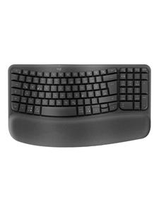 Logitech Ergo Series - keyboard - QWERTZ - Czech - graphite Input Device - Toetsenbord - Tsjechisch - Grijs