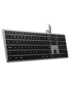 Satechi Slim W3 - Toetsenbord - Noords - Grijs