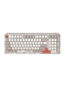MIIIW Z980 ProMax Wireless Keyboard 2.4G - (Coffee Theme) - Toetsenbord - Engels - Crème