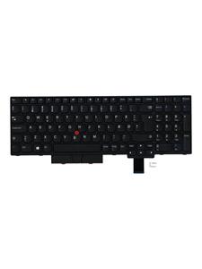 Lenovo  notebook replacement keyboard - with Trackpoint UltraNav - Danish - Notebook replacement keyboard - Deens - Zwart