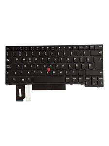 Lenovo  notebook replacement Toetsenbord - with Trackpoint UltraNav - QWERTY - Spanish - Zwart - Notebook replacement keyboard - Spaans - Zwart