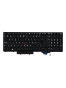 Lenovo  notebook replacement keyboard - with Trackpoint UltraNav - Swiss - Notebook replacement keyboard - Zwitsers - Zwart