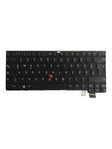 Lenovo  notebook replacement keyboard - German - Notebook replacement keyboard - Duits - Zwart