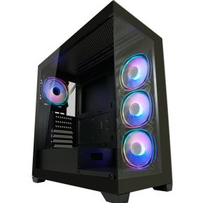 LC Power LC-Power LC-715B-ON computerbehuizing Midi Tower Zwart