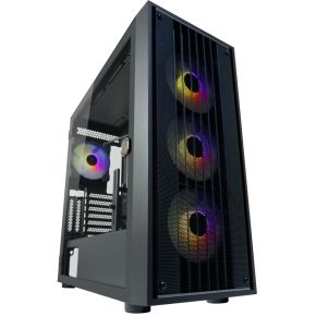 LC Power LC-Power LC-810B-ON computerbehuizing Midi Tower Zwart