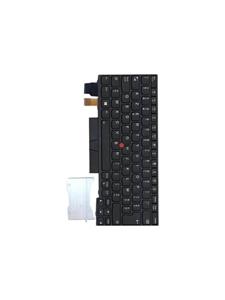 Lenovo  notebook replacement Toetsenbord - with Trackpoint UltraNav - Belgium - Notebook replacement keyboard - Belgium - Zwart