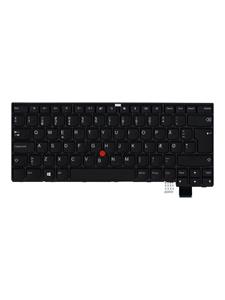 Lenovo Chicony - Notebook replacement keyboard - Deens - Zwart