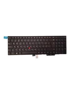 Lenovo  notebook replacement keyboard - with Trackpoint - Swiss - Notebook replacement keyboard - Zwitsers - Zwart