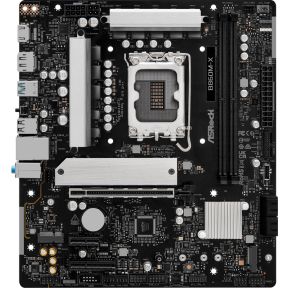 ASRock B860M-X Moederbord - Intel B860 - Intel LGA1851 socket - DDR5 RAM - Micro-ATX