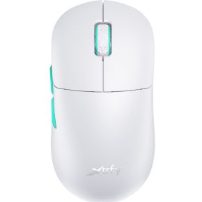 Cherry XTRFY M8 Draadloze Gaming Muis Wit