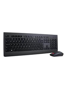 Lenovo Professional Combo - Keyboard and mouse set - Engels - VS - Zwart