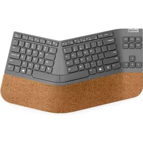 Lenovo Go Wireless Split toetsenbord RF Draadloos Amerikaans Engels Grijs