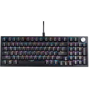 XPG SORCERER toetsenbord Gamen USB QWERTY Amerikaans Engels Zwart