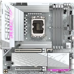 Gigabyte B860M AORUS ELITE WIFI6E ICE Moederbord - Intel B860 - Intel LGA1851 socket - DDR5 RAM - Micro-ATX