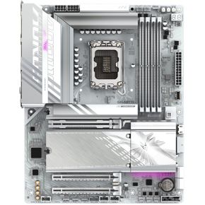 Gigabyte B860 AORUS ELITE WIFI7 ICE Moederbord - Intel B860 - Intel LGA1851 socket - DDR5 RAM - ATX