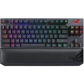 ASUS ROG Strix Scope RX TKL Wireless Deluxe toetsenbord USB + RF Wireless + Bluetooth AZERTY Frans Z