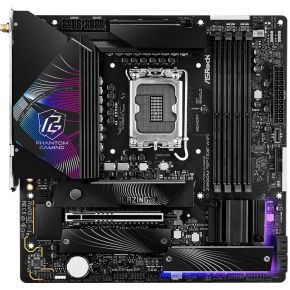 ASRock Z890M RIPTIDE WIFI Moederbord - Intel Z890 - Intel LGA1851 socket - DDR5 RAM - Micro-ATX