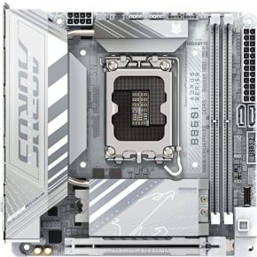 Gigabyte B860I AORUS PRO ICE Moederbord - Intel B860 - Intel LGA1851 socket - DDR5 RAM - Mini-ITX