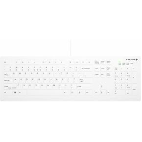 Cherry AK-C8112 toetsenbord USB QWERTY Engels Wit