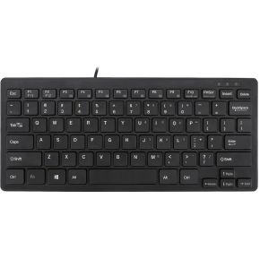 Adesso SlimTouch 111UB toetsenbord USB QWERTY Amerikaans Engels Zwart