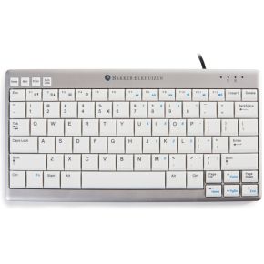 BakkerElkhuizen UltraBoard 950 USB Zilver, Wit