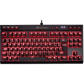 Corsair K63 USB AZERTY Zwart toetsenbord