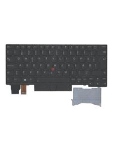 Lenovo Lite-On - Notebook replacement keyboard - Deens - Zwart
