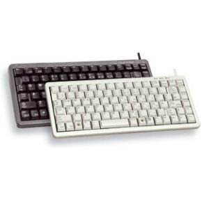 Cherry Compact keyboard, Combo (USB + PS/2) toetsenbord USB + PS/2 Grijs