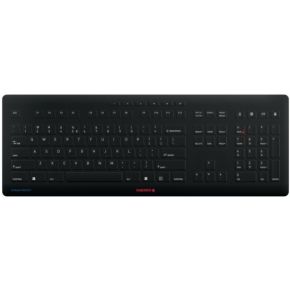 Cherry Stream toetsenbord RF draadloos + USB QWERTY Engels Zwart