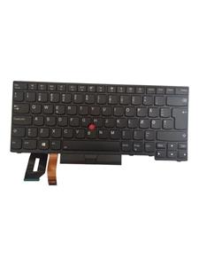 Lenovo Lite-On - Notebook replacement keyboard - Deens - Zwart