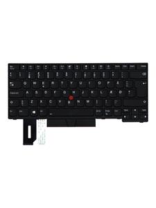 Lenovo Primax 01YP449 Danish - Notebook replacement keyboard - Deens - Zwart