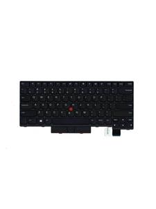 Lenovo  notebook replacement Toetsenbord - US - Notebook replacement keyboard - Engels - VS - Zwart