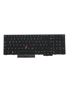 Lenovo Primax - Notebook replacement keyboard - Duits - Zwart