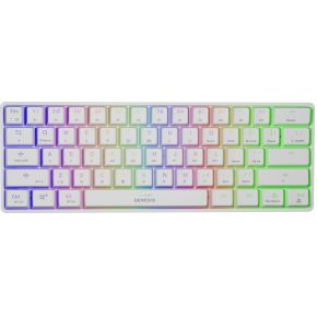 Genesis NKG-1845 Thor 660 Gaming toetsenbord USB + Bluetooth in Wit