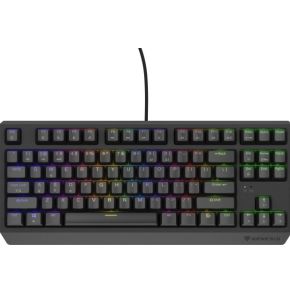 Genesis NKG-2077 Thor 230 TKL RGB Draadloos toetsenbord in Zwart