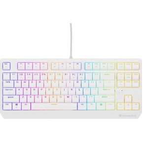 Genesis NKG-2078 Thor 230 TKL RGB Gaming toetsenbord in Wit