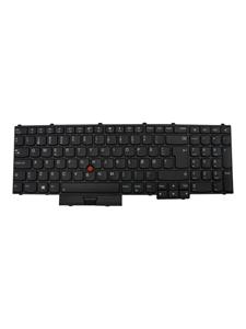 Lenovo Chicony 01HW209 Danish - Notebook replacement keyboard - Deens - Zwart