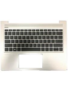 HP 430 G6/G7 Keyboard/Topcover None Backlit (US/I) - Notebook replacement keyboard - Engels - Grijs