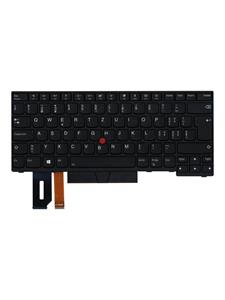 Lenovo  notebook replacement Toetsenbord - with Trackpoint - Swiss - Zwart - Notebook replacement keyboard - Zwitsers - Zwart