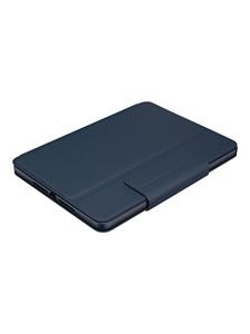 Logitech Rugged Combo 3 For Education - keyboard and folio case - QWERTZ - Swiss - Keyboard and folio case - Zwitsers - Blauw