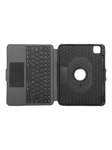 Targus Versavu - keyboard and folio case - with trackpad - QWERTZ - German - black Input Device - Keyboard and folio case - Duits - Zwart