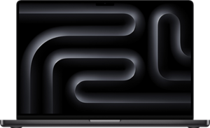 Apple MacBook Pro 16 inch M4 Pro (14 core CPU/20 core GPU) 24GB/512GB met nano display Spacezwart QWERTY