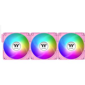 Thermaltake CT120 EX ARGB Sync PC Cooling Fan Pink 3 Pack PC-ventilator Pink (b x h x d) 120 x 120 x 25 mm