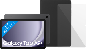 Samsung Galaxy Tab A9 Plus 11 inch 128GB Wifi en 5G Grijs + Beschermpakket