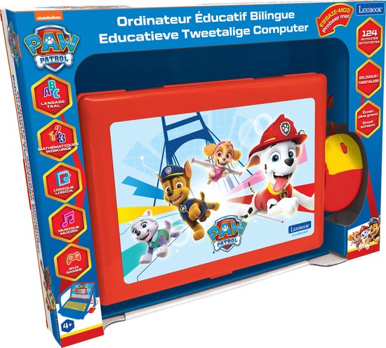 Lexibook Paw Patrol Laptop Tweetalig NL/FR