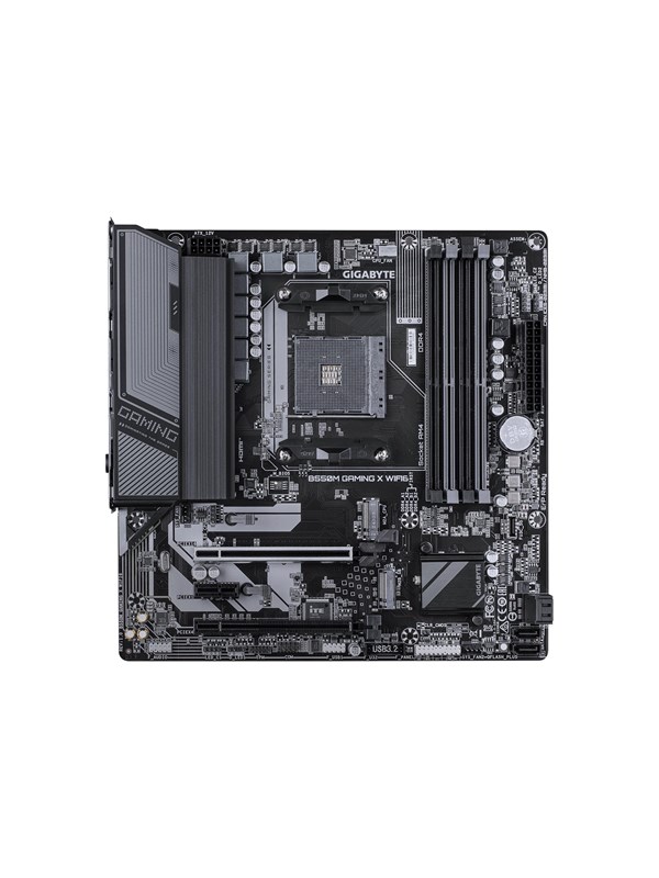 Gigabyte B550M GAMING X WIFI6 - motherboard - micro ATX - Socket AM4 - AMD B550 Moederbord - AMD B550 - AMD AM4 socket - DDR4 RAM - Micro-ATX